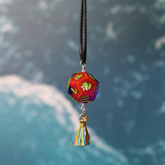 Magical Girl D12 - Dungeons & Dragons Dice Tassel Necklace