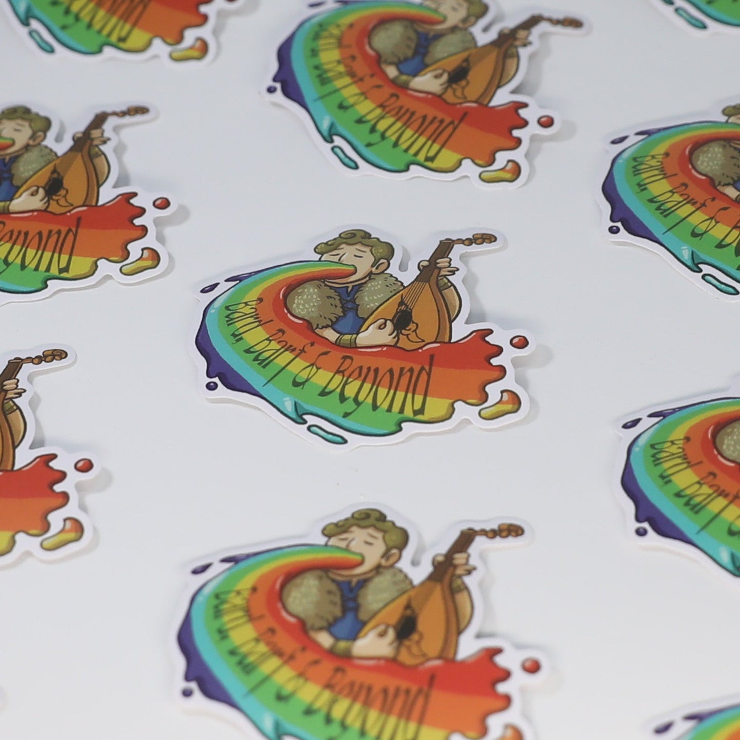 Sambal & Mages x Junyuan Loo Dungeons & Dragons Stickers (Bundle Deals)